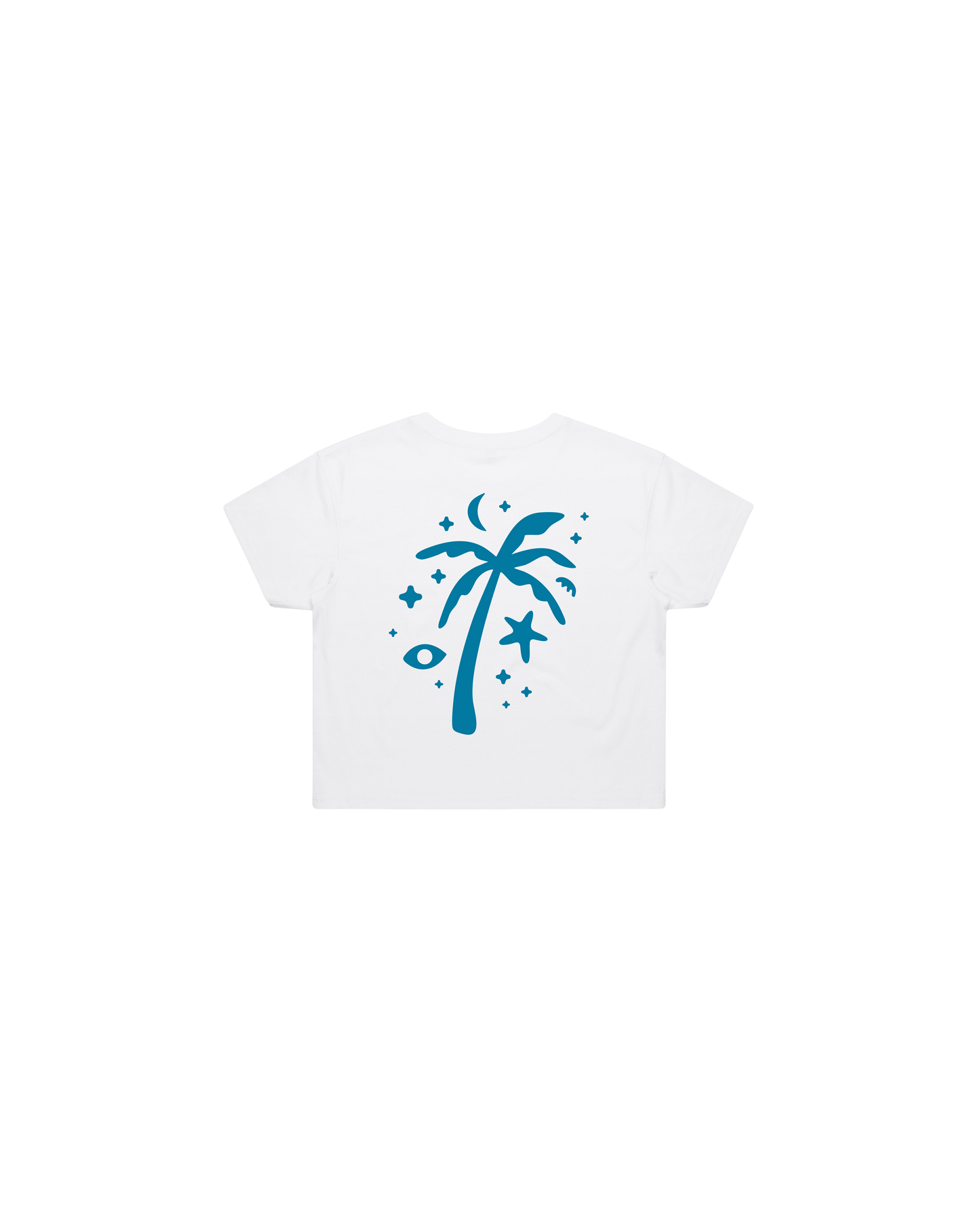 Cropped Palm Tree T-Shirt