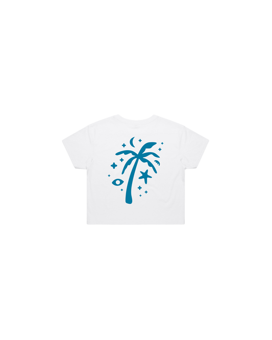 Cropped Palm Tree T-Shirt